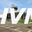 Terminal building of New Haven airport in New Haven, CT.