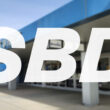 Front of the building at San Bernardino International airport.